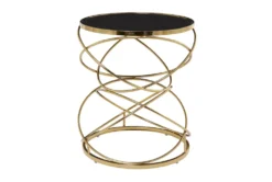 Black Marble Accent Table -Living Room Furniture Shop 320329 black marble accent table material 76