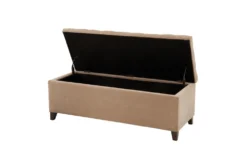Maia 49" Sand Tufted Soft Close Storage Bench 7 Maia 49" Sand Tufted Soft Close Storage Bench -Living Room Furniture Shop 320507 storage 12