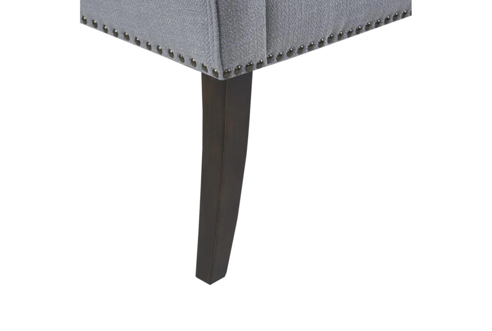 50" Nessa Slate Blue Accent Bench 3 50" Nessa Slate Blue Accent Bench - Image 3