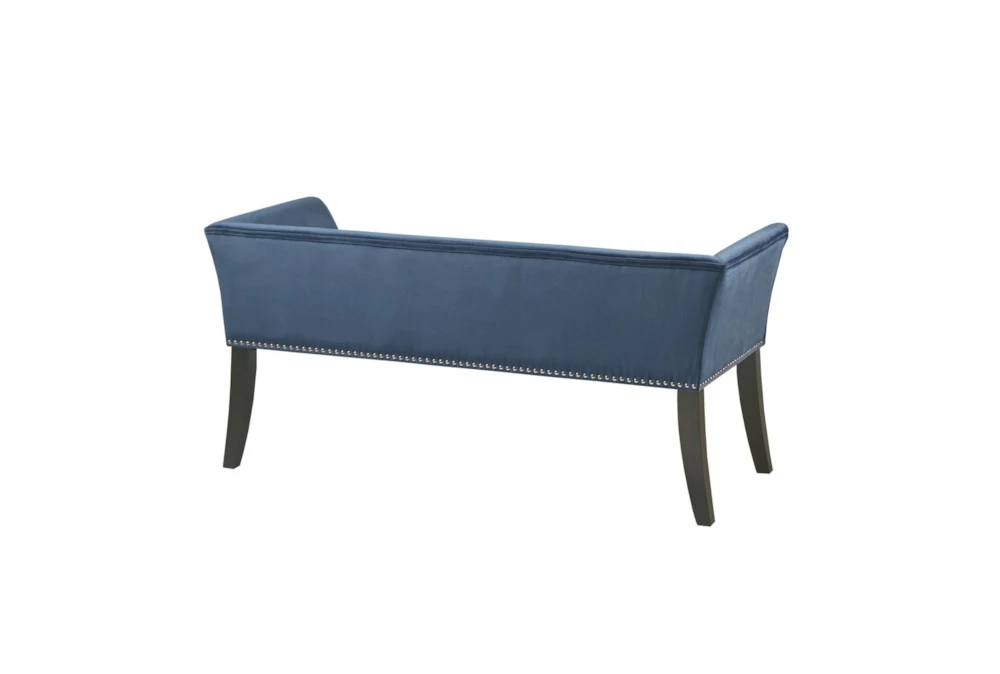 50" Nessa Blue Accent Bench 8 50" Nessa Blue Accent Bench - Image 8