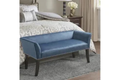50" Nessa Blue Accent Bench 17 50" Nessa Blue Accent Bench -Living Room Furniture Shop 320529 room 85