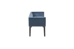 50" Nessa Blue Accent Bench 11 50" Nessa Blue Accent Bench -Living Room Furniture Shop 320529 side 14