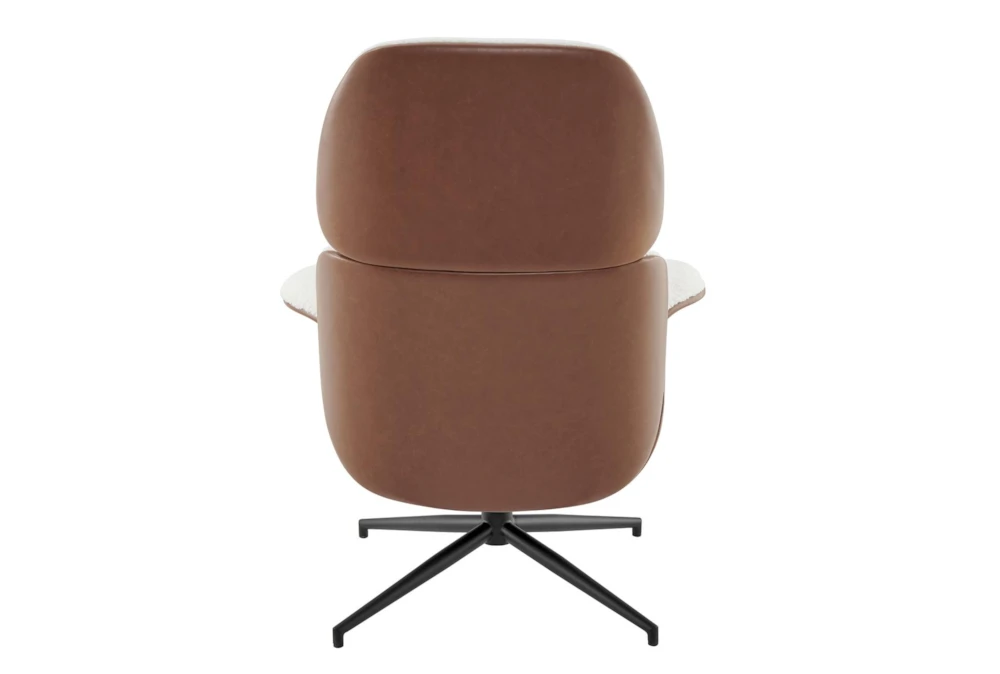 Lena Ivory Lounge Swivel Chair 5 Lena Ivory Lounge Swivel Chair - Image 5