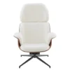 Lena Ivory Lounge Swivel Chair