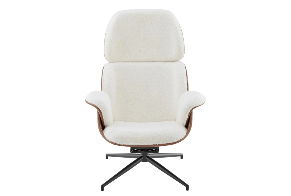 Lena Ivory Lounge Swivel Chair 1 Lena Ivory Lounge Swivel Chair