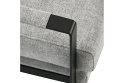 Tina Light Gray Accent Chair With Black Frame 15 Tina Light Gray Accent Chair With Black Frame -Living Room Furniture Shop 320682 grey fabric accent chair detail 49