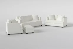 Front Page 35 Front Page -Living Room Furniture Shop 321057 white fabric living room set side 18