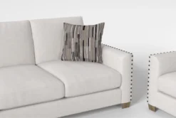 Modena Queen Sleeper/Loveseat/Chair Set -Living Room Furniture Shop 321069 natural fabric living room set detail 45