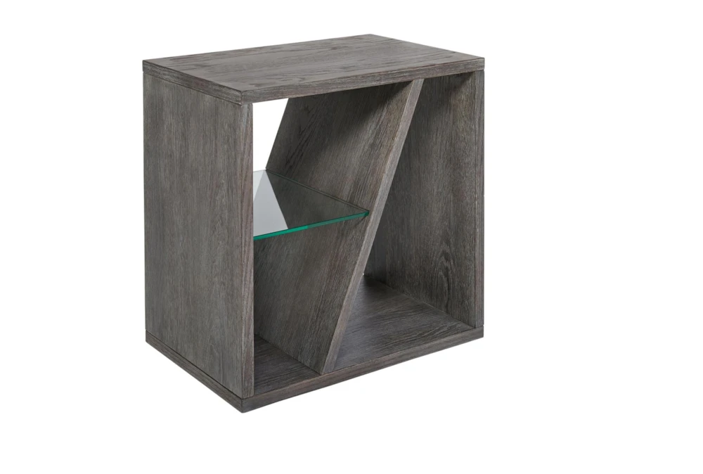 Garrett Chairside Table With Storage 1 Garrett Chairside Table With Storage