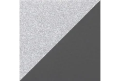 44" Grey Faux Leather + Silver Metal Base -Living Room Furniture Shop 326538 grey faux leather bench material 76