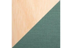 31" Green Storage Bench With Natural Wood Legs -Living Room Furniture Shop 326553 green polyester bench material 76