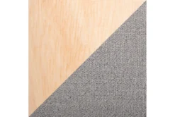 31" Grey Storage Bench With Natural Wood Legs -Living Room Furniture Shop 326554 grey polyester bench material 76