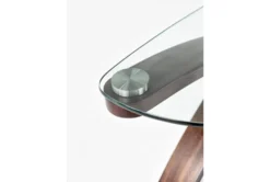 Allure Console Table -Living Room Furniture Shop 42896 brown wood sofa table detail 11