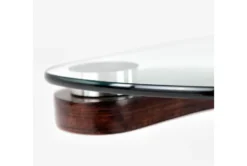 Allure Console Table -Living Room Furniture Shop 42896 brown wood sofa table detail 19