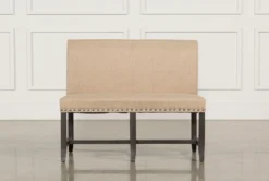 Jaxon 45" Upholstered High-Back Bench -Living Room Furniture Shop 77095 19