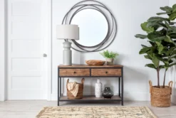 Cody Console Table 13 Cody Console Table -Living Room Furniture Shop 95212 brown wood sofa table room 7