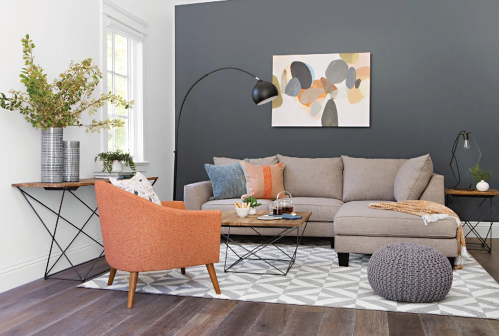 Pouf-Cabled Light Grey 2 Pouf-Cabled Light Grey - Image 2