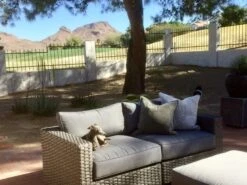 Koro Outdoor Ottoman -Living Room Furniture Shop normal 29