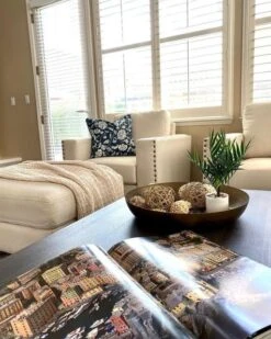 Modena 29" Nailhead Ottoman -Living Room Furniture Shop normal 31