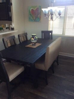 Jaxon 45" Upholstered High-Back Bench -Living Room Furniture Shop normal 53